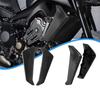 Authentic Black Motorcycle Radiator Side Panels Protector Cover Fairing For MT09 MT-09 MT 09 2017- Parts