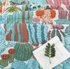 Scenic Floral Towel Blanket, For Sofa Bed, Bedspread, 4-Layer Gauze Cotton, High Quality, 200*230Cm