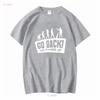 Human Evolution Go Back Funny Humor T Shirt Sizes S to 5XL vintage Washed Breathable graphic Top For Everyday Wear streetwear
