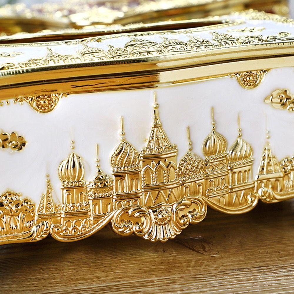Style Bathroom Kitchen Napkin Paper Boxes Desktop Paper Towel Rack Storage Case Hotel Tissue Box