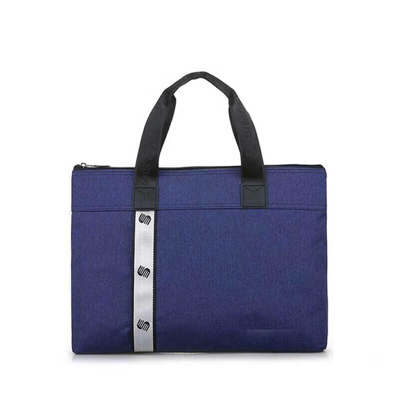 Small 8136 Blue Business Casual Waterproof Briefcase