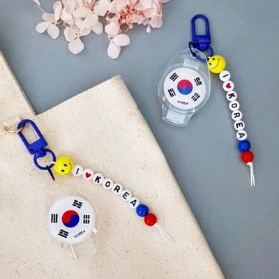 2 st) Koreansk flaggvisselpipa Woongwon Nyckelring Tillbehör Väskhängare Grupp Hejarredskap Idrottsdag Friidrottsdagar Gåva till utlänningar