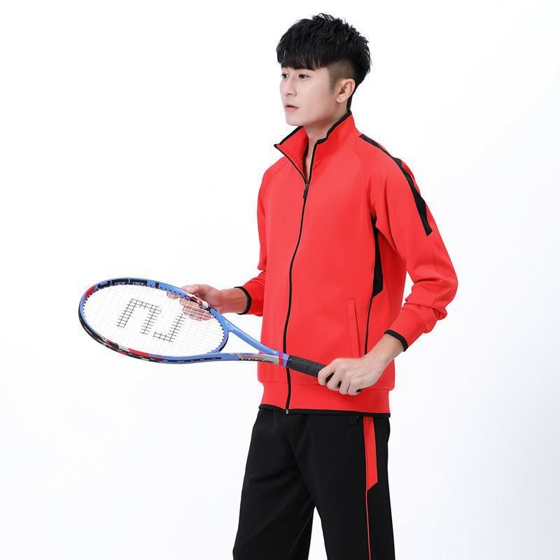 Unisex Long Sleeve Sportswear Set Loose Fit Running Training Tracksuit