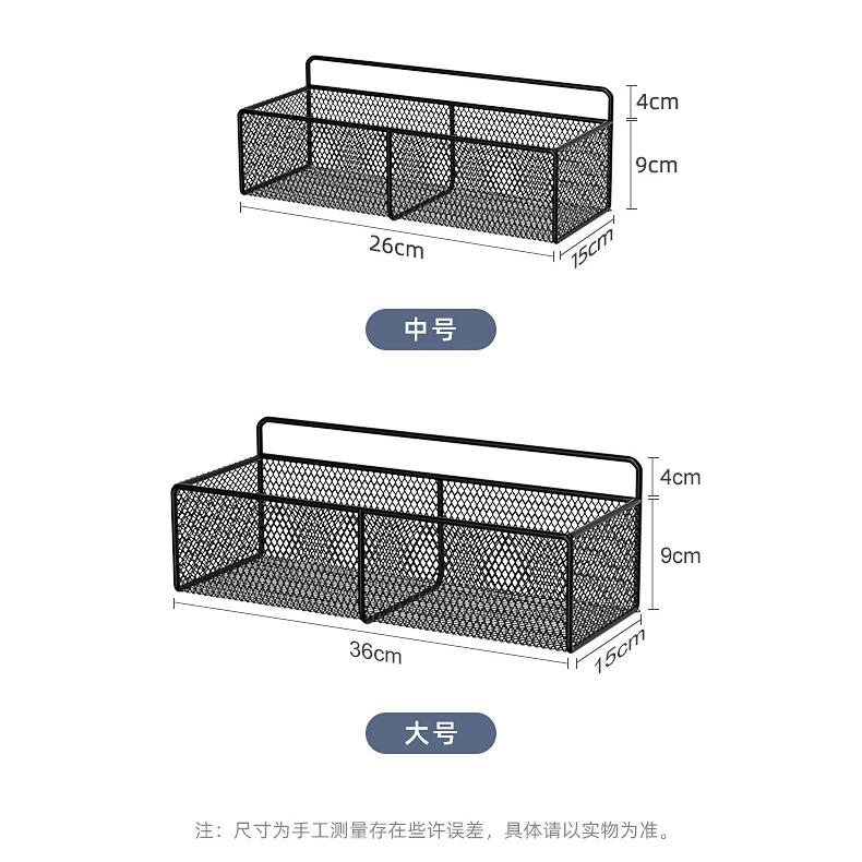 DIY Ins Home Wall Decoration Iron Grid Decor Hanging Rack Wall Display Art Storage Box Mesh Shelf Basket Rack Holder Organizer