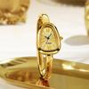 Horloge Damesmode Kwarts Horloge Licht Luxe Premium Niche Ontwerp Ovaal Armband Horloge