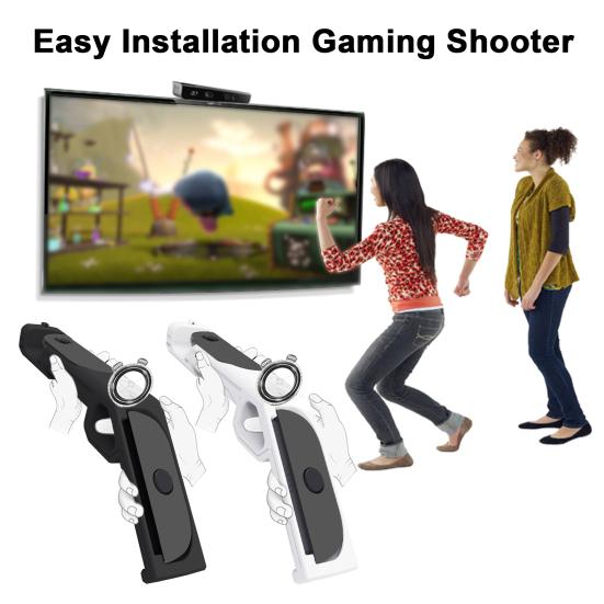 

Game Controller Shooter Holder for Nintendo Switch 2 Joy-Con Reusable Left Right Gaming Gamepad Buttstock Grip Shoot Game Accessories білий