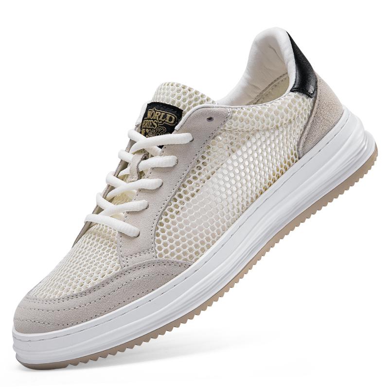 

Легкие кроссовки, хит продаж, модные сетчатые кроссовки, удобная мужская обувь для скейтбординга на открытом воздухе, универсальная мужская спортивная обувь 45 хаки