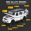 1/32 Alloy Benz G63 Model Car, Simulated Sound and Light, Strong Return Force, Simulated Large Skylight, Christmas/birthday Gift