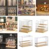 2/3/4 Layers Acrylic Storage Box Blind Box Doll Toys Gift Display Rack Cosmetic Perfume Storage Shelf Home Decor Organizer Stand
