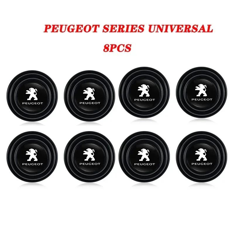 

Car Sticker 2025 Hot Car accessories Door Shock Absorption Gasket Stickers For Peugeot 408 4008 308 3008 5008 508 205 206 207 2