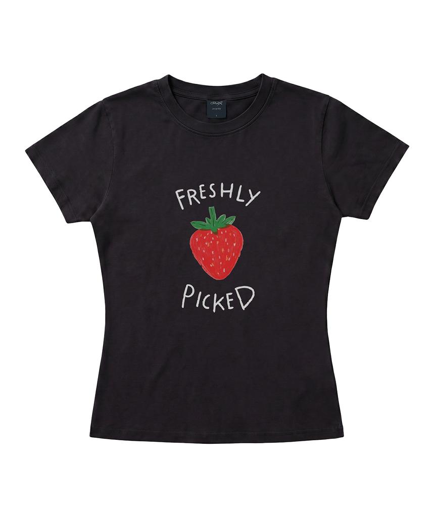 WILDROCK Hollysheesh Graphic Pigment Crop Short Sleeve T-Shirt Part02_4 Style (D Type)