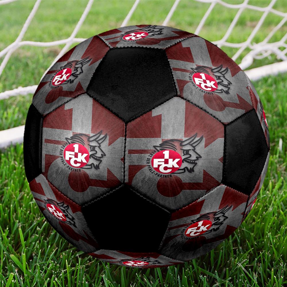 Kaiserslautern Pallone da Calcetto Indoor Colorato Cucito a Macchina PVC Misura 5 Pronto per Allenamento di Squadra e Competizione Resistente Alta Rimbalzabilità Fantastico Regalo Sportivo