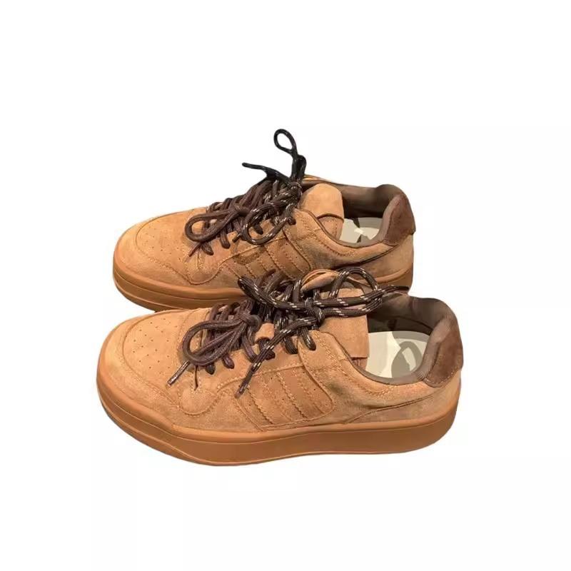 Sneakers Platform-soled German Training Shoes Women's Spring New Fashionable Versatile Soft-soled Lightweight Casual Board Shoes
