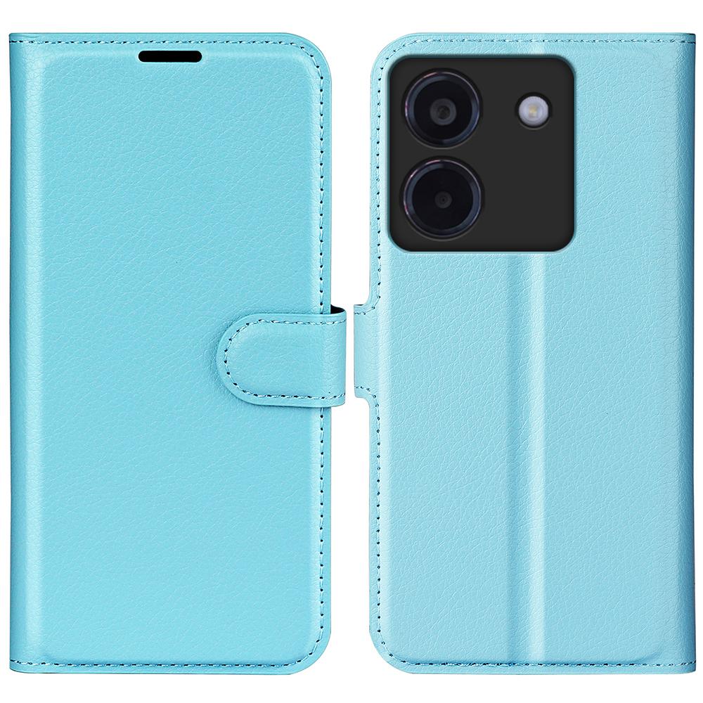For Xiaomi Poco M7 Pro 5G Case Litchi Texture Shockproof Leather Wallet Phone Cover