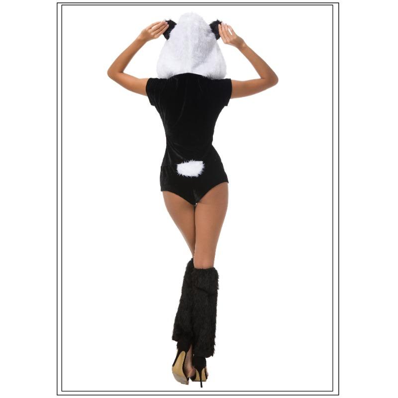 New Female Thick Fluffy Winter DS Singer Stage Performance Clothing Lead Dance Clothing Christmas Party Clothing