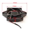 ATV Water Cooling Engine Cooler Radiator Cooling With 12V Fan For 150cc 200cc 250cc Motocross Quad Dirt Bike UTV Buggy Parts