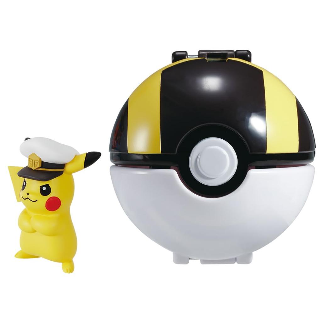 TAKARA TOMY Pokemon Moncolle Pokedelze Captain Pikachu (Hyper Ball)