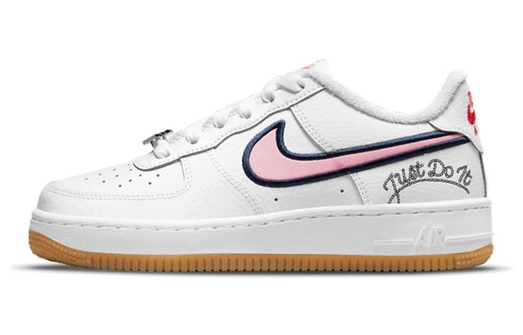 

Nike Air Force 1 Low LV8 Just Do It White Pink Glaze GS DB4542-100 36