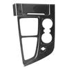 6pcs Set Carbon Fiber Center Console Gear Shift Panel Trim Shift Knob Cover Fit for Q7 SQ7 4M 16 19 Left Hand Drive