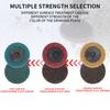 SIFANG 2 Inch R-type Abrasive Disc Sanding Disc Roll Lock Surface Pad Polishing Sandpaper Quick Change Disc For Rotary Tool