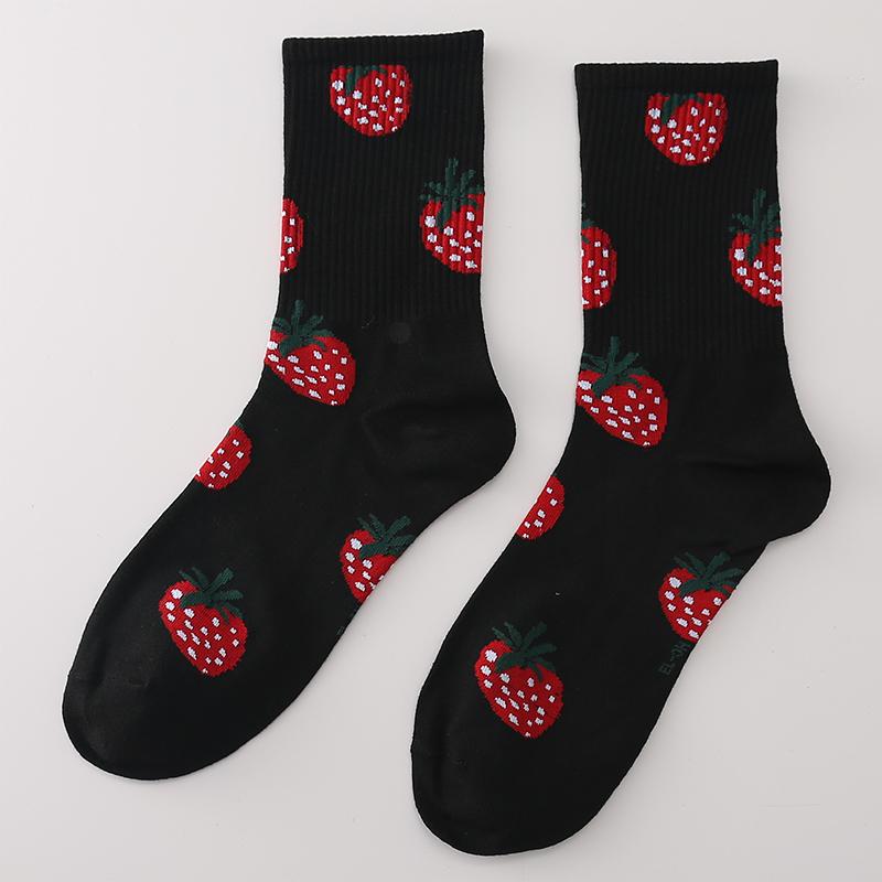 New Men's Socks Funny Men's  Crew Harajuku Hip Hop Thick Cotton Socks Women Novelty Cartoon Sock Combed Cotton Socks