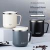 Isolierte Edelstahl-Tasse mit Deckel - Langlebig, Büro- & Kinderbecher, Ideales Geschenk für Teeliebhaber