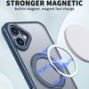 For iPhone 16 Plus Case Compatible with MagSafe TPU+Acrylic Kickstand Phone Cover