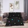 Katze Regenbogen Pixel Welt Nyans Decke Flanell Textil Dekor   Multifunktional Weiche Überwurfdecken für Bettwäsche Couch Teppich Stück
