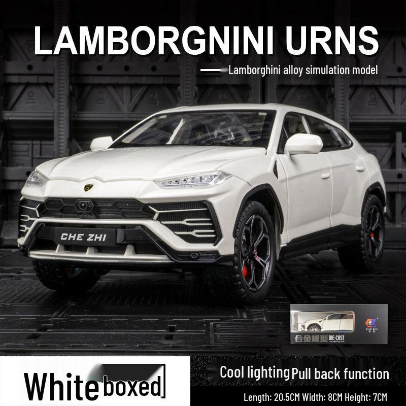 

Игрушечная модель автомобиля из сплава Lamborghini Urus с симуляцией, со звуком, светом и открывающимися дверями