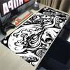XXL Game Color Mousepad Laptop Deskmat 40x90cm Office Computer Keyboard Mouse Mat Creative Octopus Black and White Big Mouse Pad