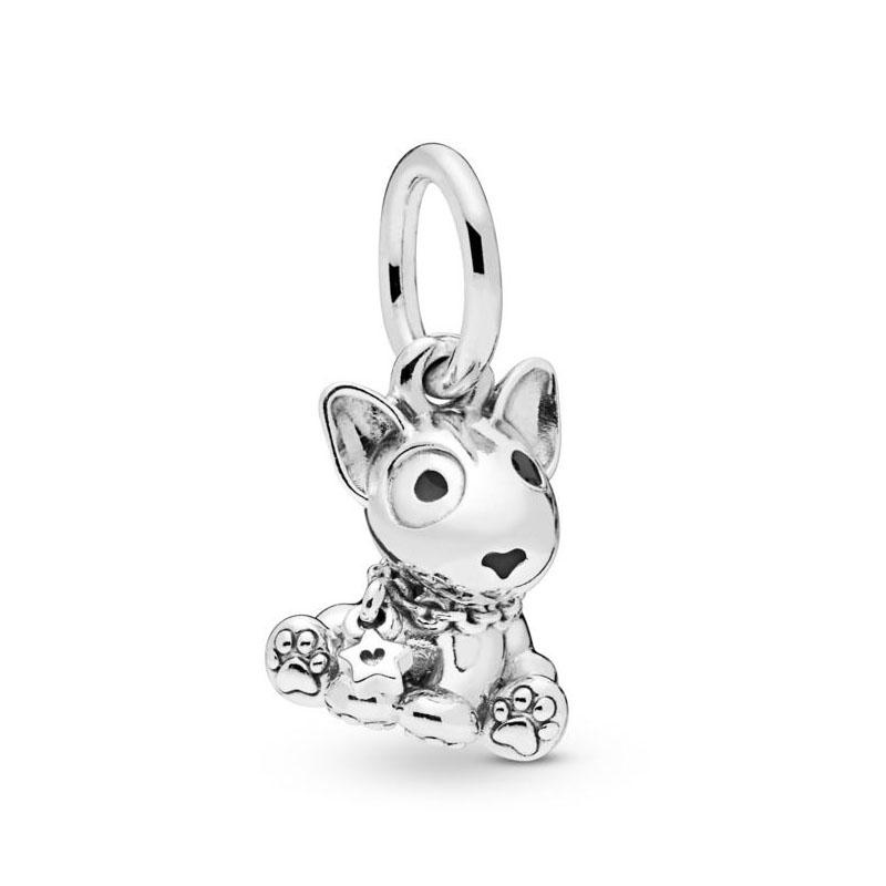 Copper Plated Animal Dog Cat Owl Glow At Night Charms Pendant Beads Fit Original Pandora Bracelet Women Jewelry