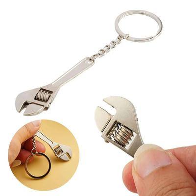 1Pcs Hand Tool Mini Wrench Keychain Shifting Spanner Tool  For Bicycle Motorcycle Car Repair
