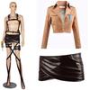 Attack on Titan Cosplay Shingeki No Kyojin Mikasa Ackerman Cosplay Costume Jacket Shawl Belt Suit Leather Shorts Full Sets