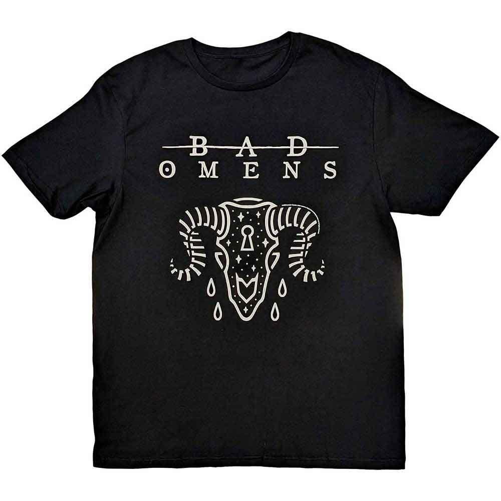 Bad Omens Ram Skull Shirt S M L XL XXL T-shirt Official Band Tshirt XXXL