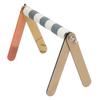 Bird Training Stand Colorful Acrylic Sheet Rough Surfaced Corundum Desktop   Training Stand for  s Pet Birds