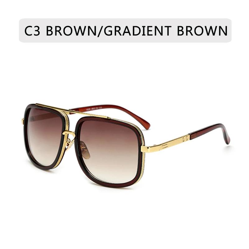 Ochelari de Soare Noi la Modă cu Ramă Mare Bărbați Pătrați Metal Ochelari de Soare Femei Retro Ochelari de Soare Vintage Calitate Înaltă Gafas Oculos De Sol
