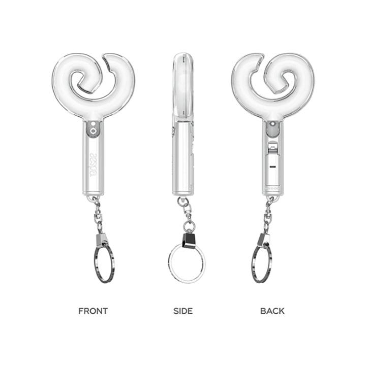 Aespa - MINI FÄCHER-SCHLÜSSELANHÄNGER VERSION 2 | Offizielles K-Pop-Merchandise | SM Entertainment(Batterie NICHT enthalten, Geschenkpapier eingerissen)