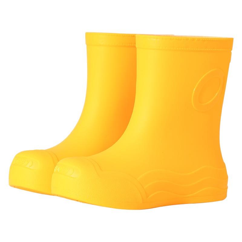 Hot-selling Fashion Medium Tube Women's Rain Shoes New Outdoor Waterproof Shoes Non-slip Casual Water Boots Women's Rain Boots Rubber Shoes