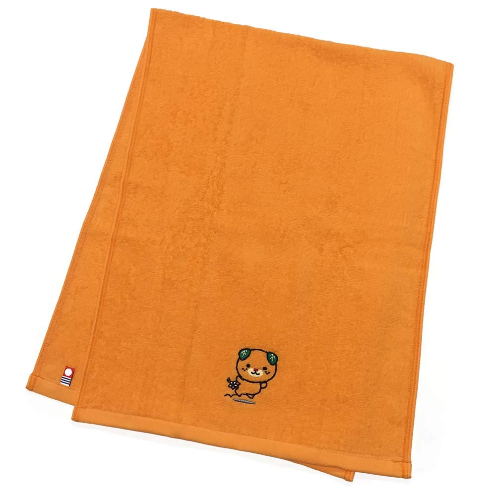 Imabari Towel Mican Face Towel 34x86cm Mican Embroidered Towel