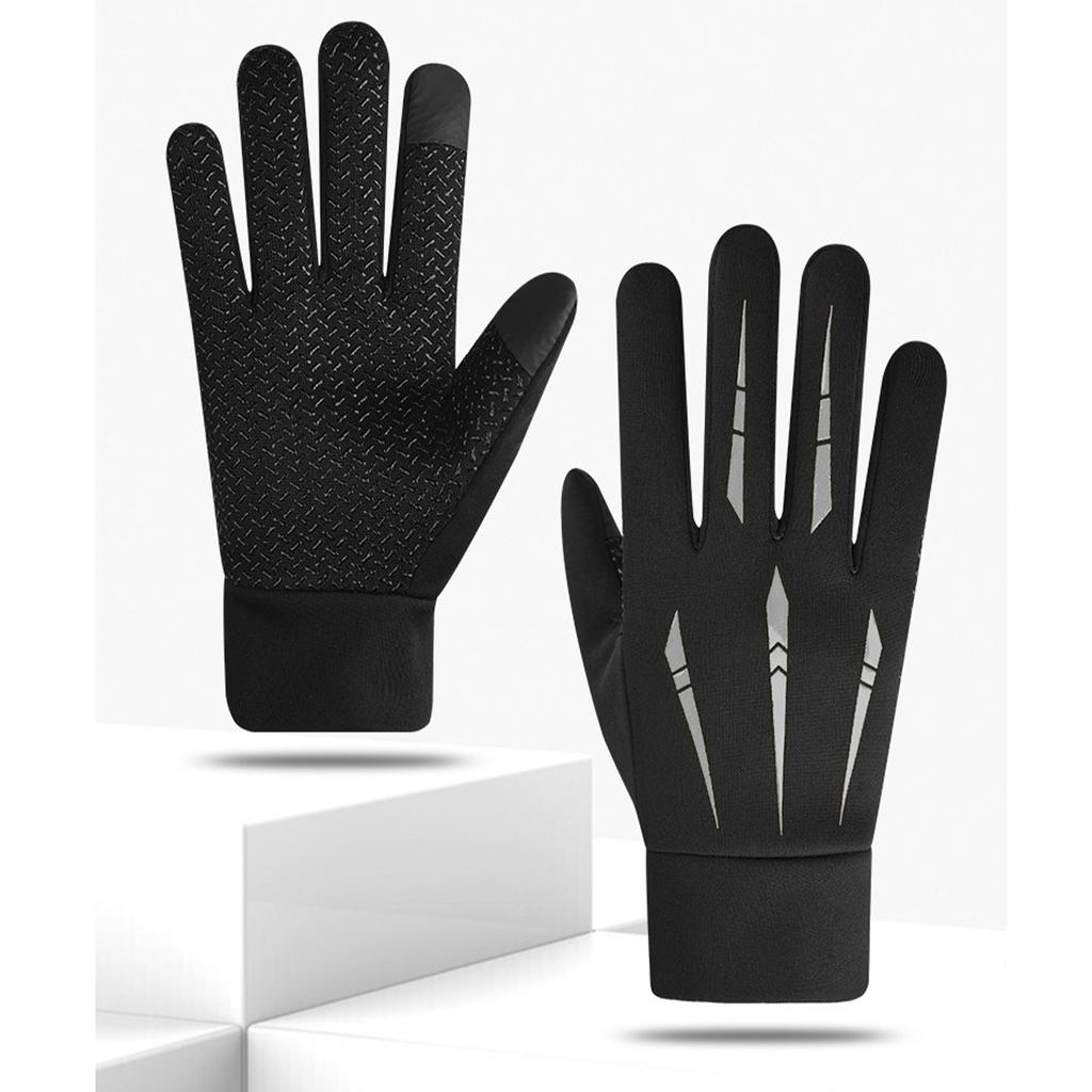 Men Winter Motorcycle Gloves Windproof   Winter Cycling Gloves for Outdoor Cycling Motorcycle Driving