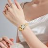 High-Value Wheat Ear Small Gold Watch Women'S Small And Exquisite Small Square Watch Niche High-End Women'S Quartz Watch
