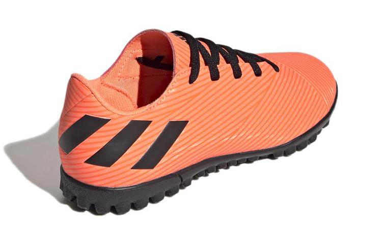 Adidas Slip Resistant Abrasion Resistant Low top Soccer Shoes Orange Kids' EH0503