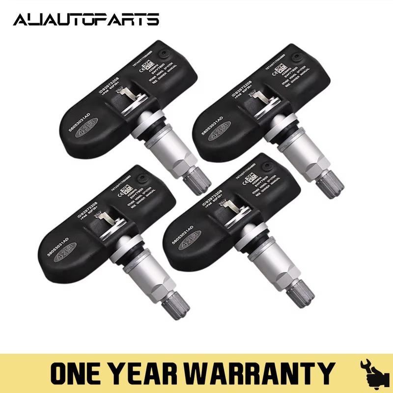 

56053031AD 1/4 шт. 433 МГц Датчик давления в шинах для Chrysler 300C Town & Country Dodge Journey Charger Jeep Cherokee Wrangler 1 pc