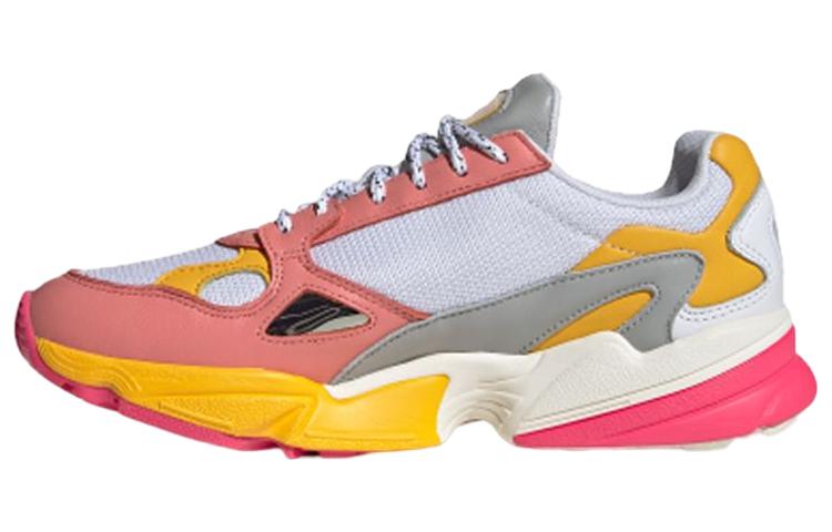 Adidas Falcon W  White Pink Yellow  Women s EG9933 36