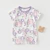 Dünner Stil Sommer Baby Strampler Kurzarm Body für Neugeborene