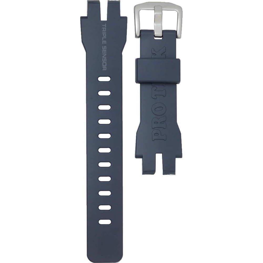 Casio PRW-3000 Replacement Band Navy with Silver Buckle Watch Strap