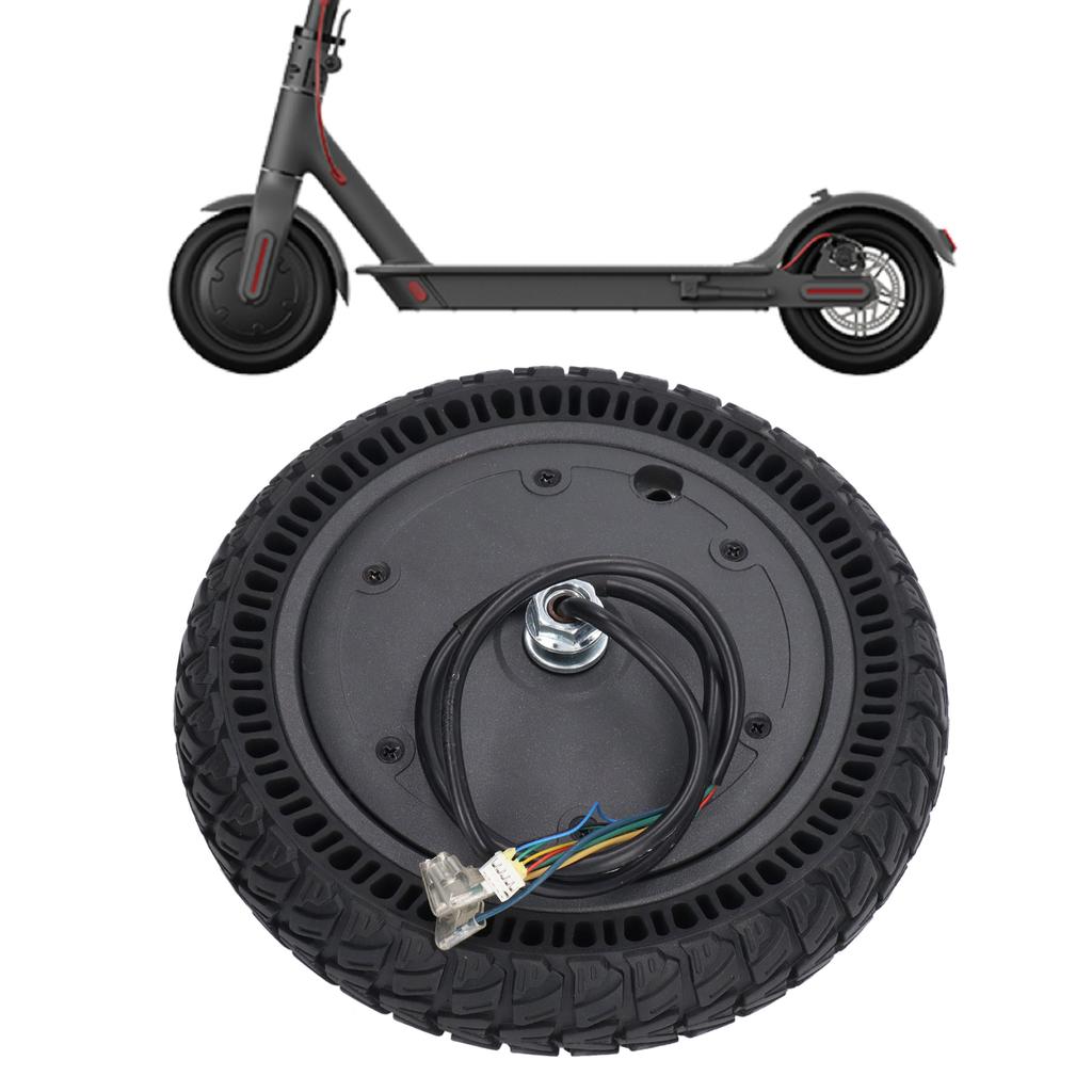 Electric Scooter Motor Wheel Hub Honeycomb Shock Absorption Hub Motor Replacement for Xiaomi M365 1s