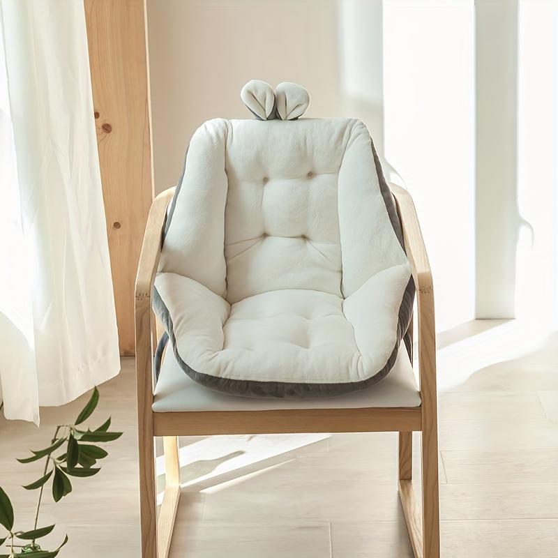 

Comfy Modern Rabbit Ears Reading Cushion: All-Season, Machine Washable, Multipurpose – Perfect for Home & Office 40x40cm білий