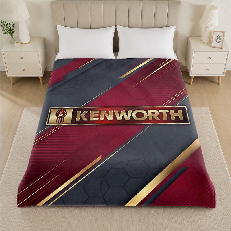Coperta in Flanella con Stampa Kenworth Morbida Leggera Coperta Plaid in Peluche per Letto Divano Uso Domestico
