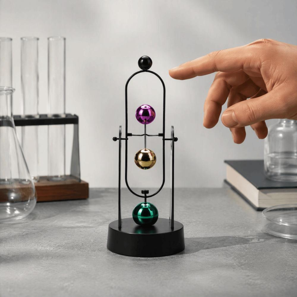 Automatic Swinging Perpetual Motion Desk Toy Motion Swinging Art Craft  Office Art